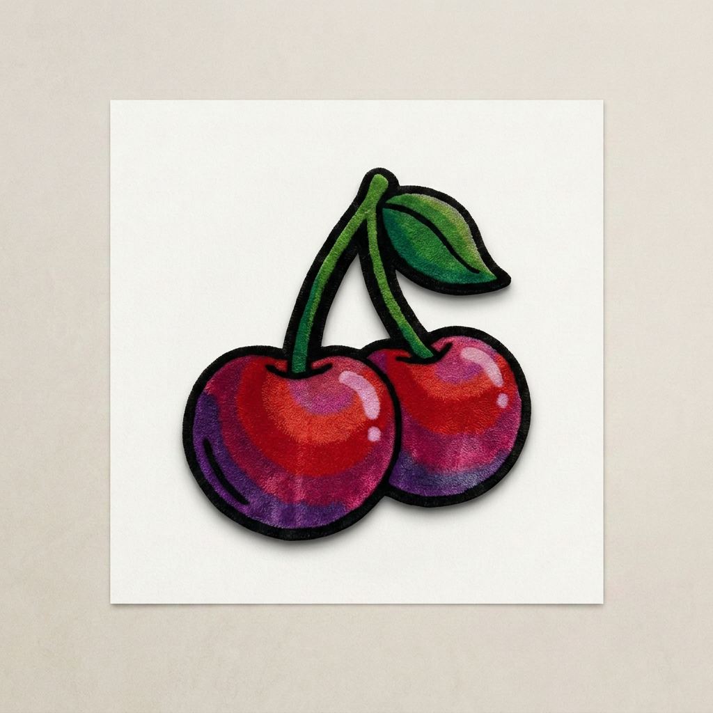 Cherry rug