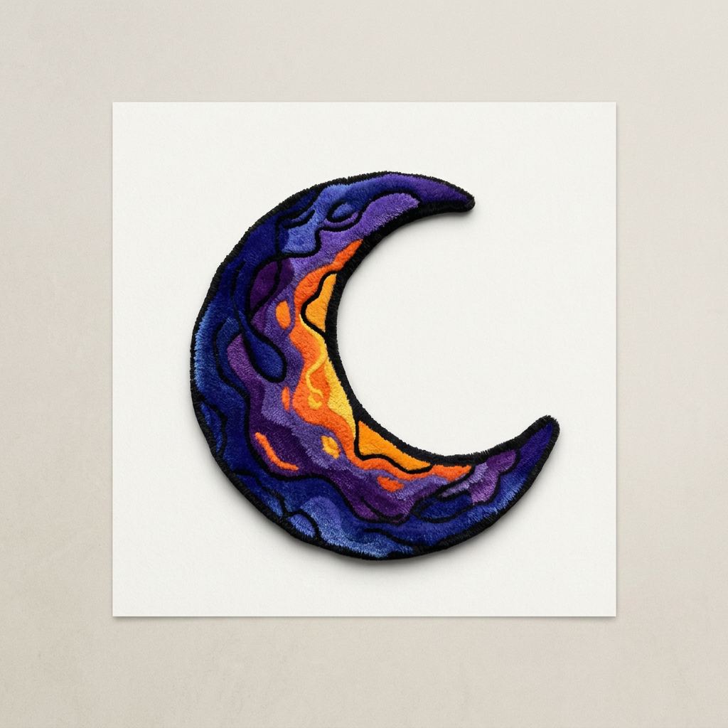 Moon rug